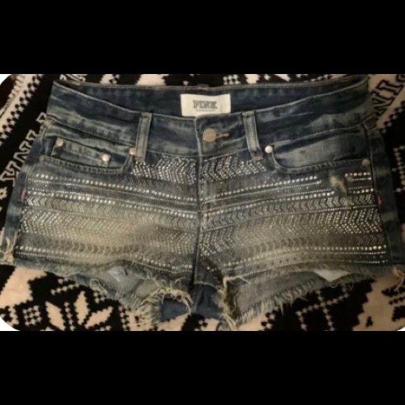 Victoria Secret Pink Bling Shorts Size 2 & Bling
Tee Wow 🤩 Rare Super Sweet New - Picture 5 of 11